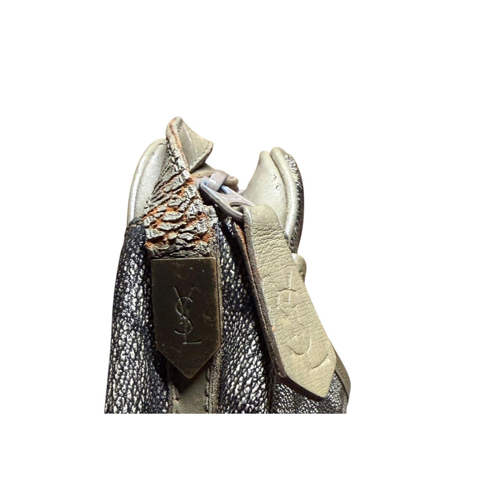 Yves Saint Laurent Vintage 1980s Giraffe Print Shoulder Bag