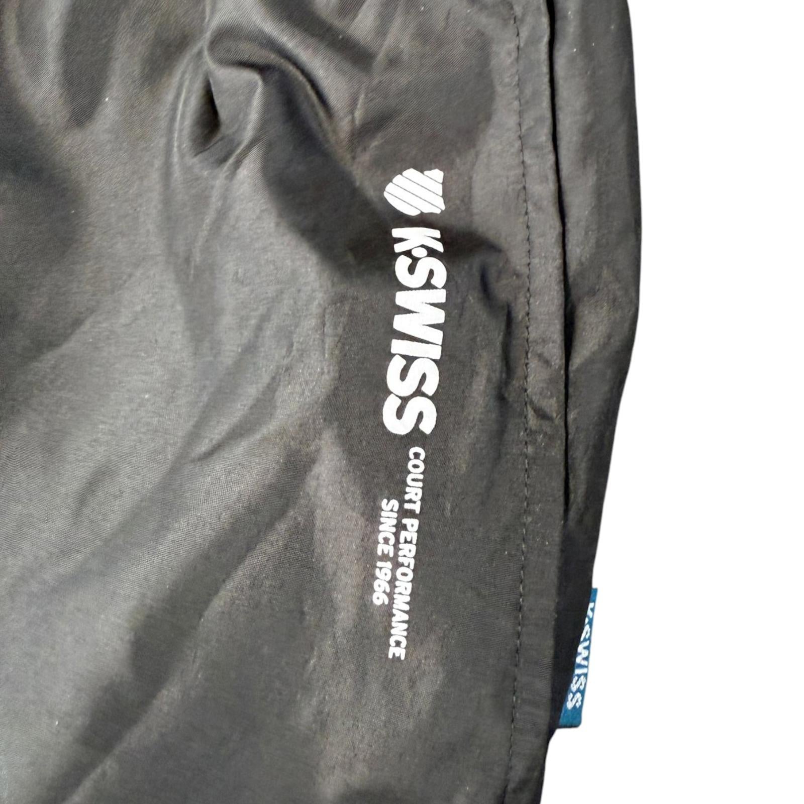 K Swiss Y2K Baggy Track Pant Black M