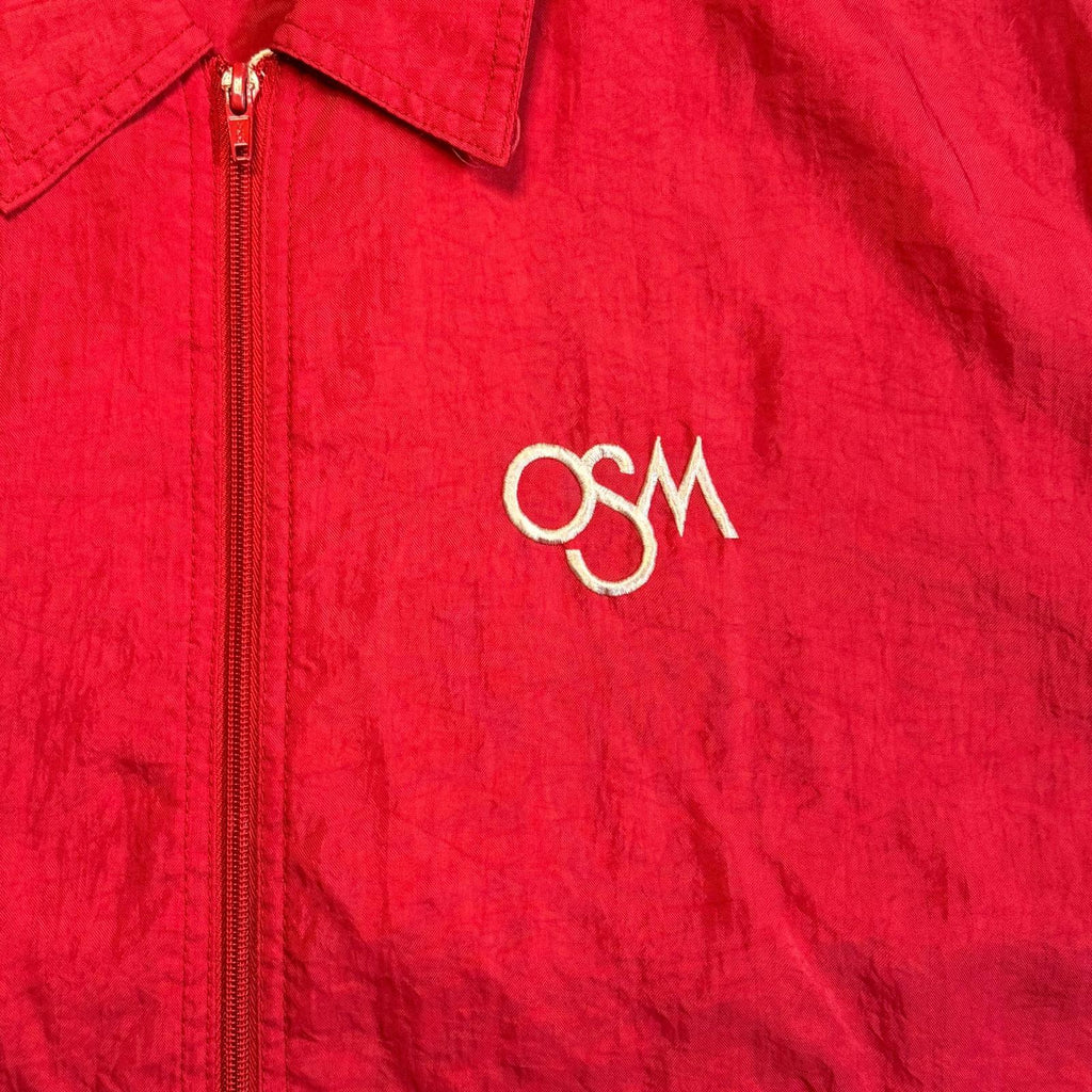 Osaka School of Music Japan Vintage 80s Windbreaker Red M