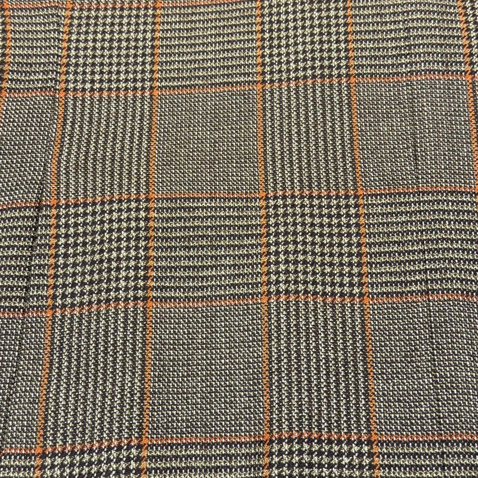 Hugo Boss Blazer Wool Tweed Overcoat Brown L