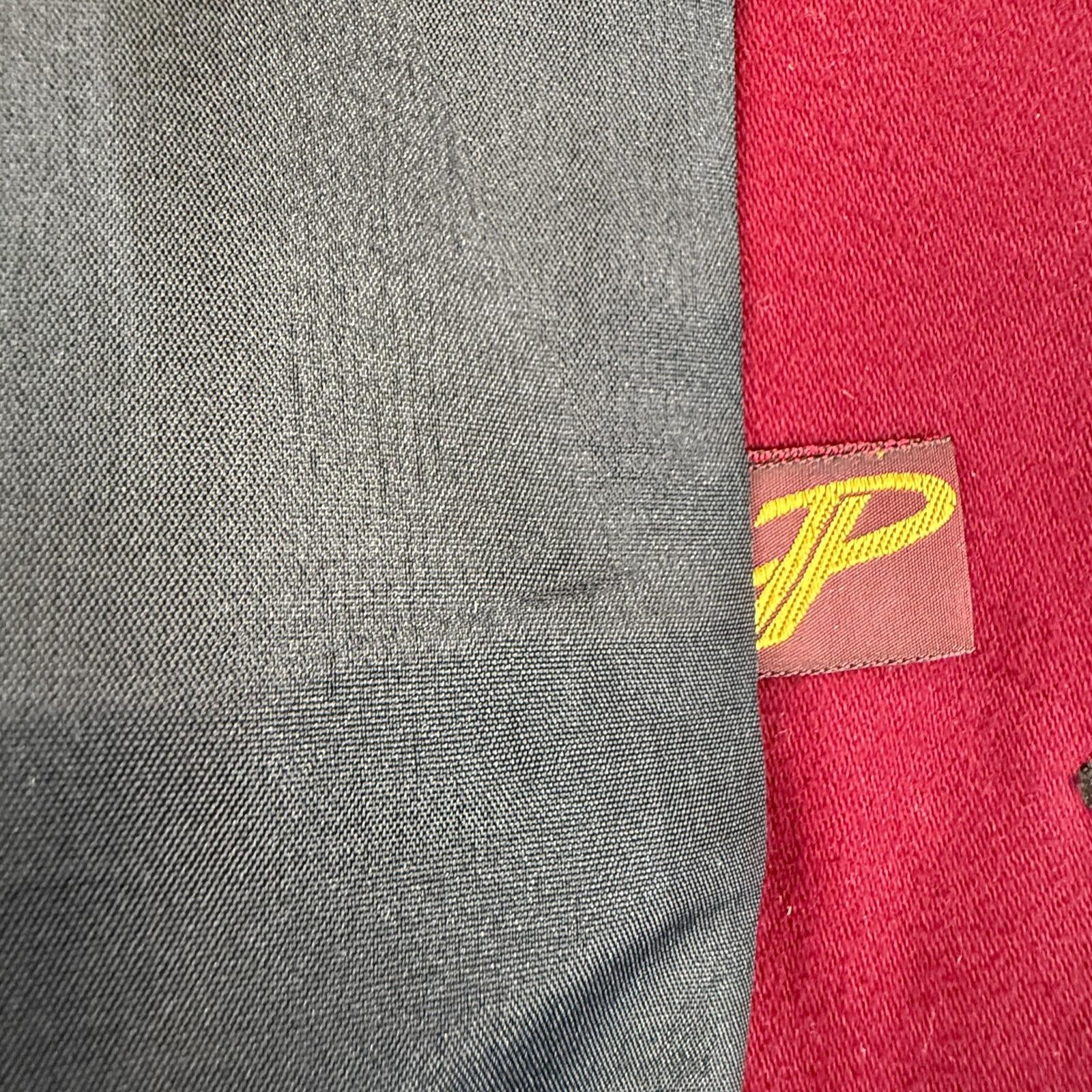 John Peters Vintage 1970s Made in England Wool Blazer Red S