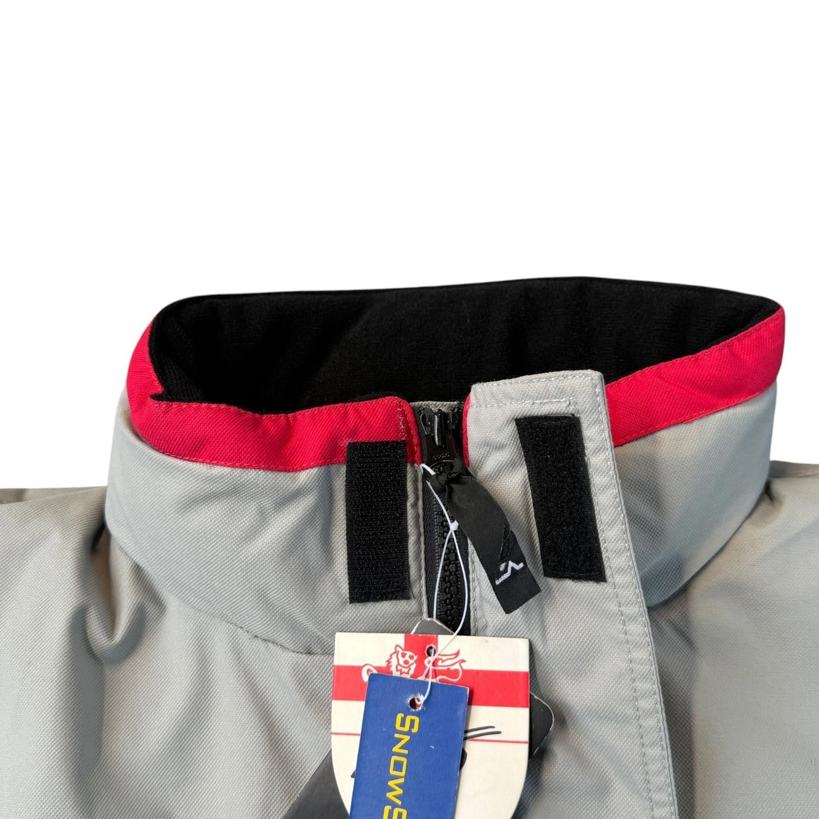 Nevada Heavy Ski Snowboard Full Zip Winter Jacket Grey L