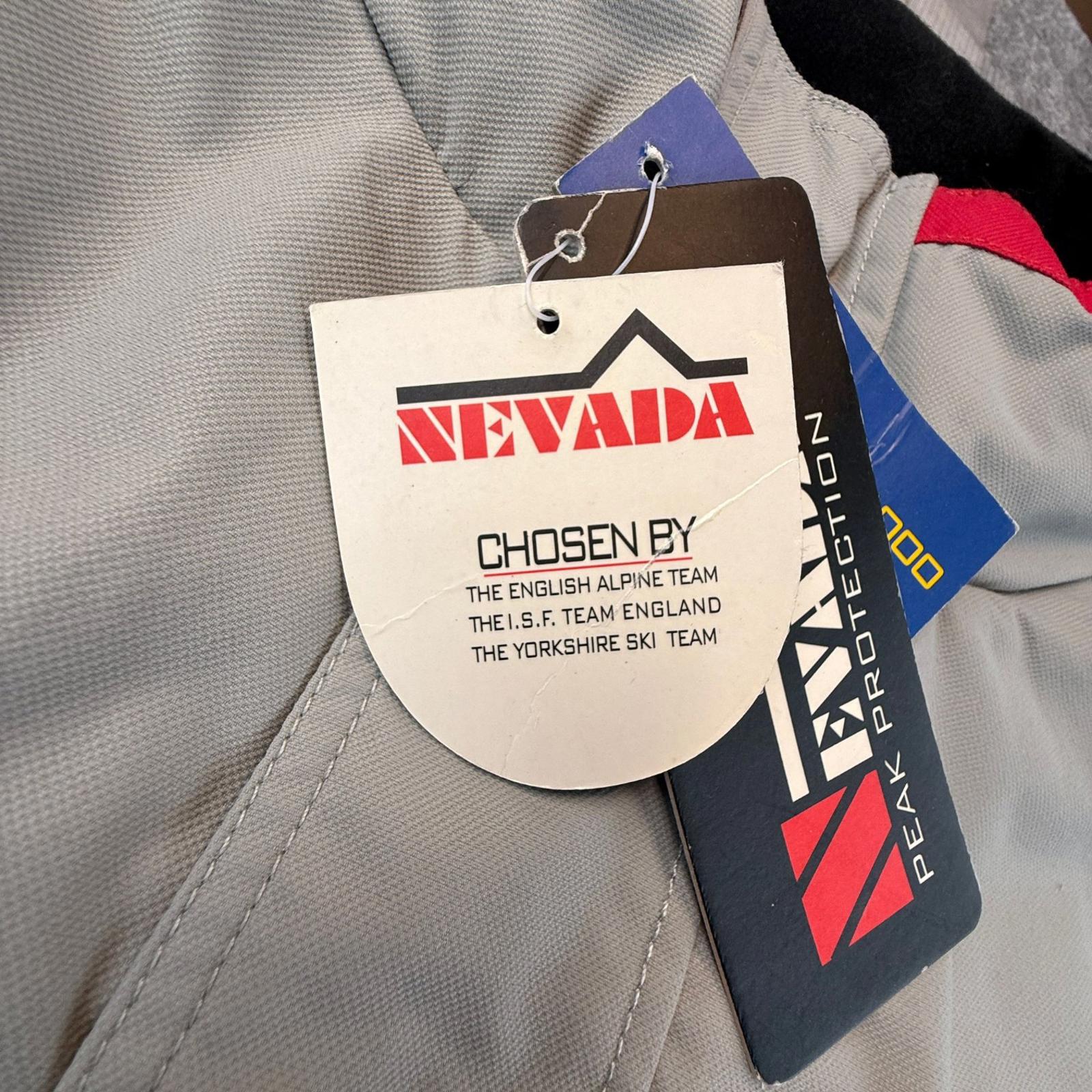 Nevada Heavy Ski Snowboard Full Zip Winter Jacket Grey L