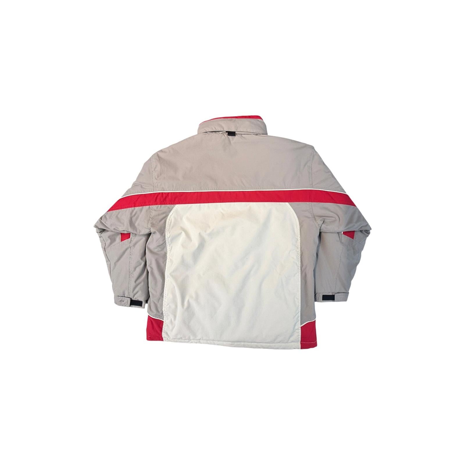 Nevada Heavy Ski Snowboard Full Zip Winter Jacket Grey L