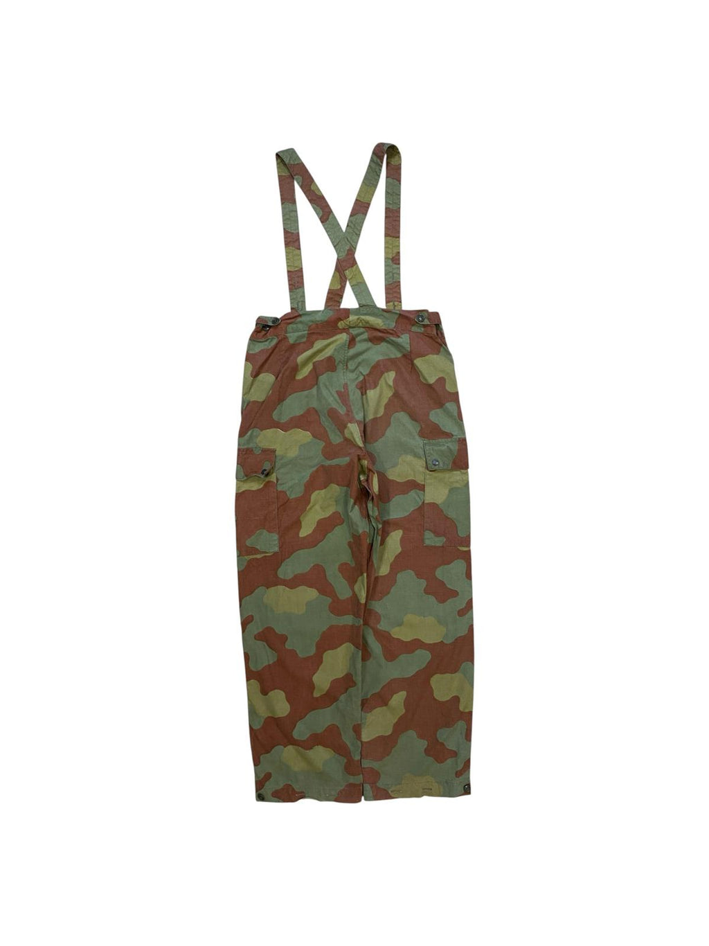 Vintage Italian Military Para Pants Camouflage 1960's Stamped 34