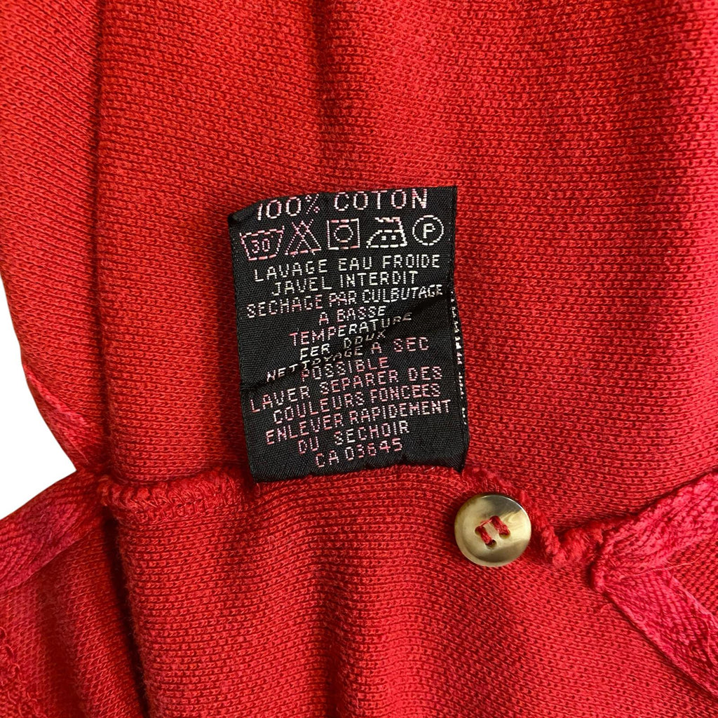 Vintage Patagonia Polo Shirt 1990's Red Size L