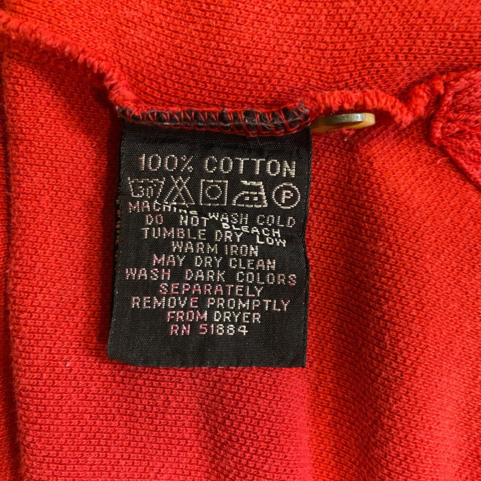 Vintage Patagonia Polo Shirt 1990's Red Size L