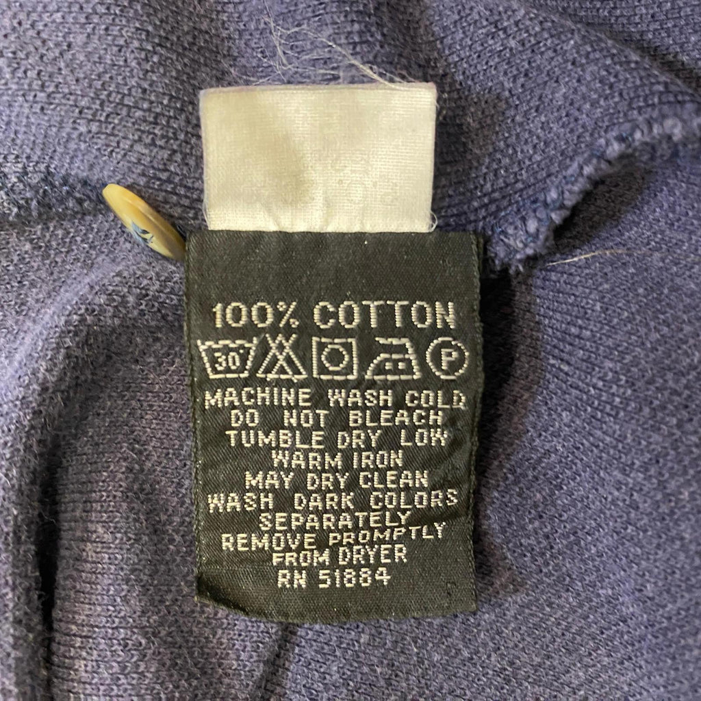Vintage Patagonia Polo Shirt 1990's Navy Size L