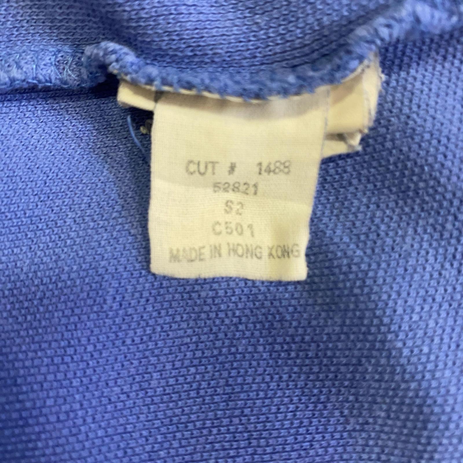 Vintage Patagonia Polo Shirt 1990's Bright Blue Size L