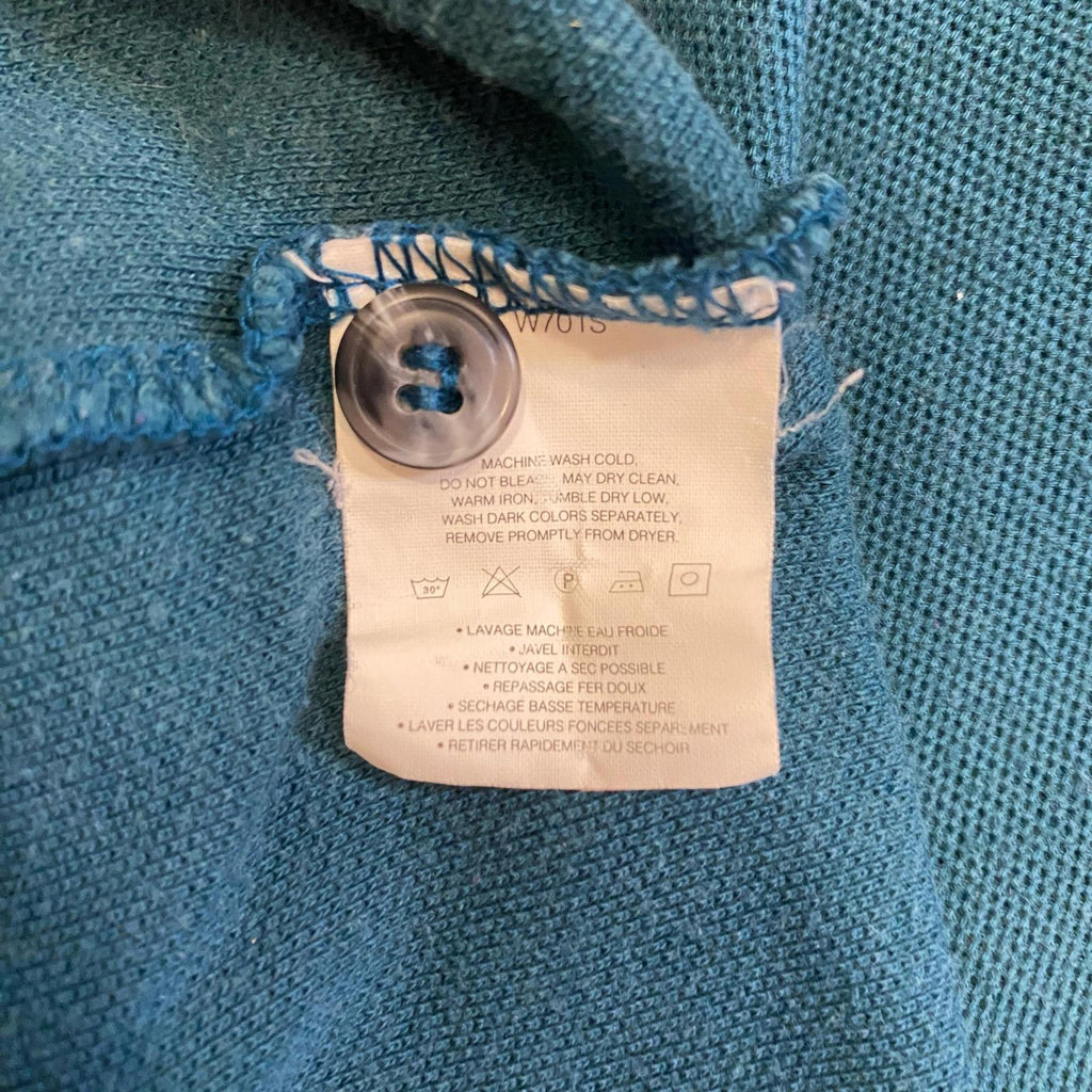 Vintage Patagonia Polo Shirt 1990's Teal Size L