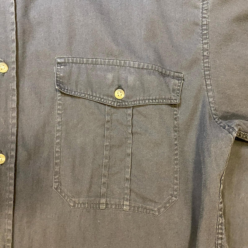 Vintage Kenzo Homme Button Up Grey L