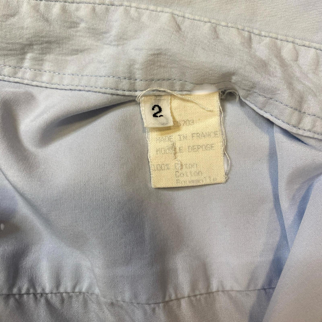 Vintage Kenzo Paris Cotton Button Up Light Blue M