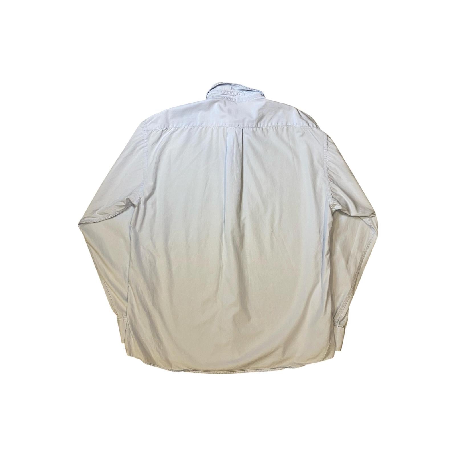 Vintage Kenzo Paris Cotton Button Up Light Blue M