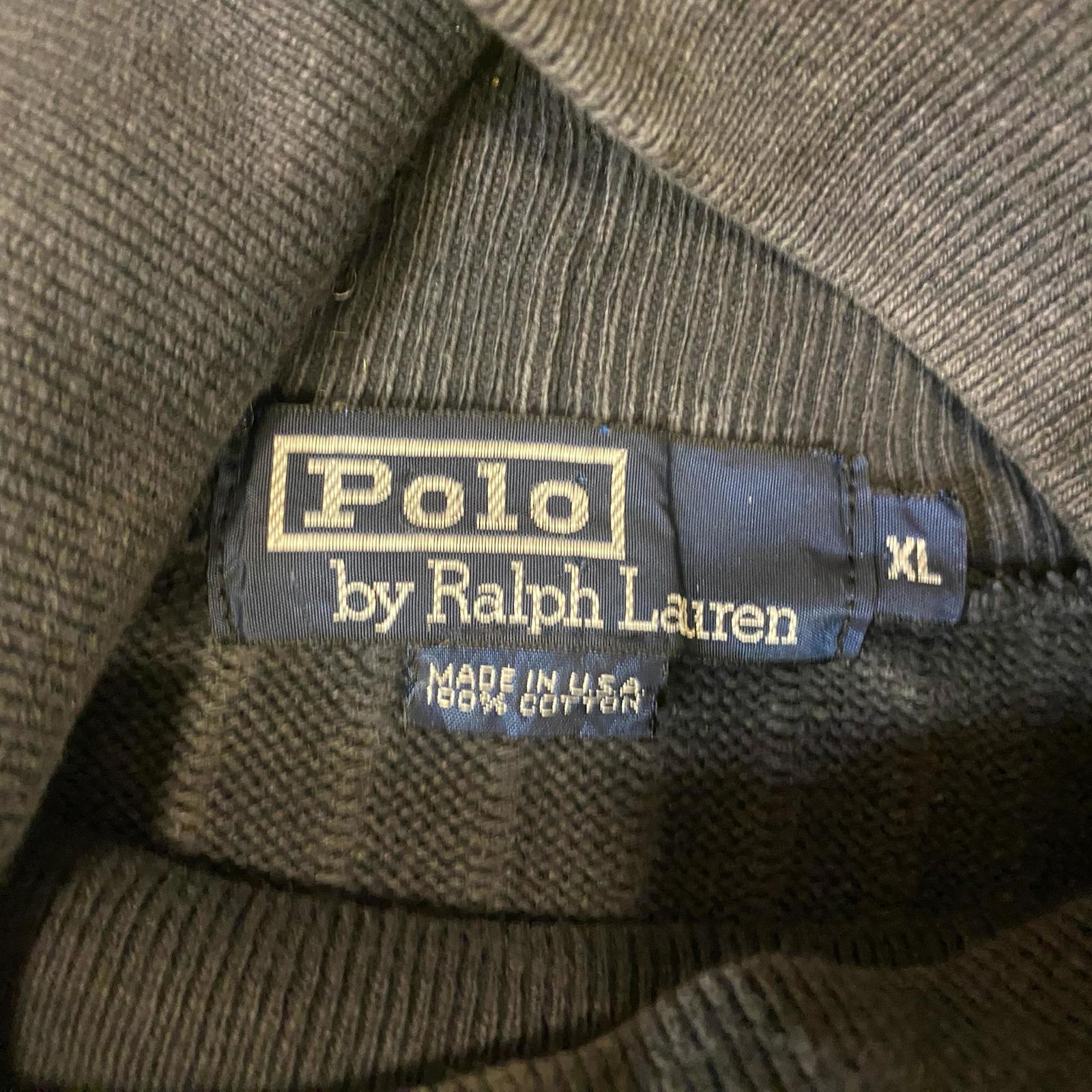 Polo Ralph Lauren Ribbed Turtle Neck Sweater Grey XL