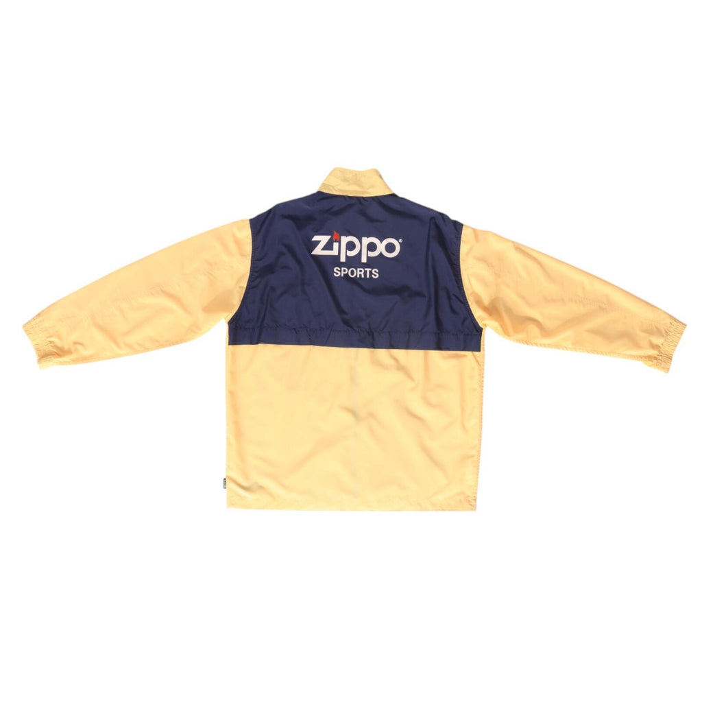 Zippo Vintage 90s Windbreaker Yellow XL