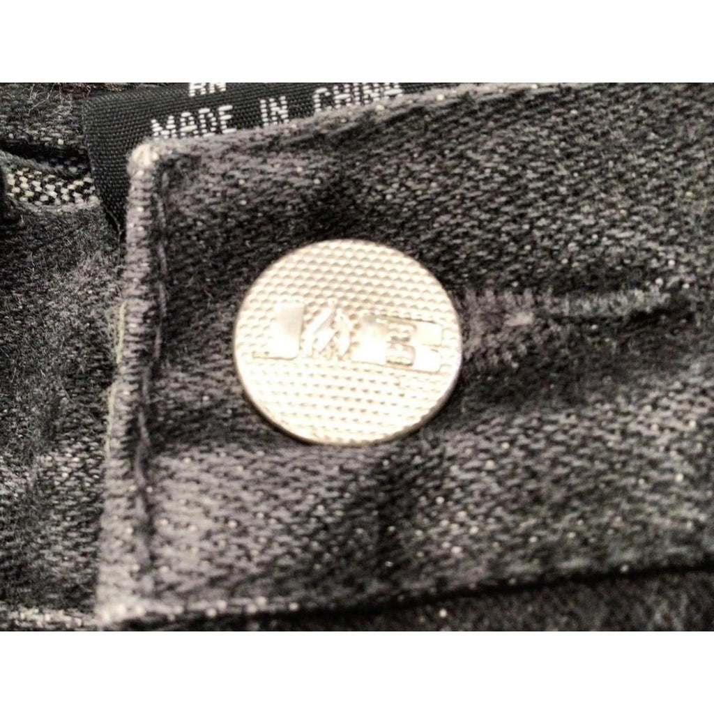 Johnny Blaze Y2K Hip Hop Relaxed Fit Denim Jeans Black W29 L24