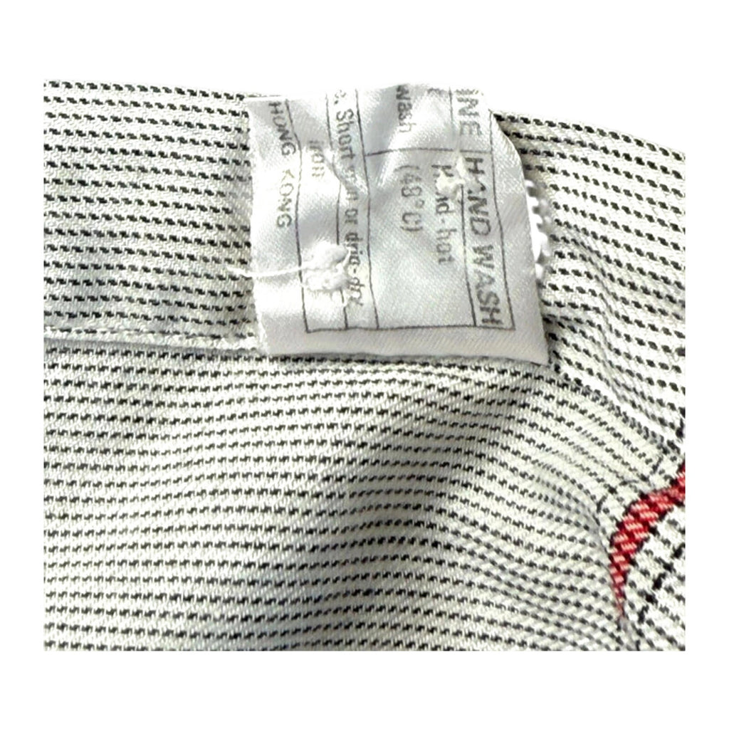 Christian Dior Monsieur Men’s Shirt 1980’s Vintage Pale Grey Red M