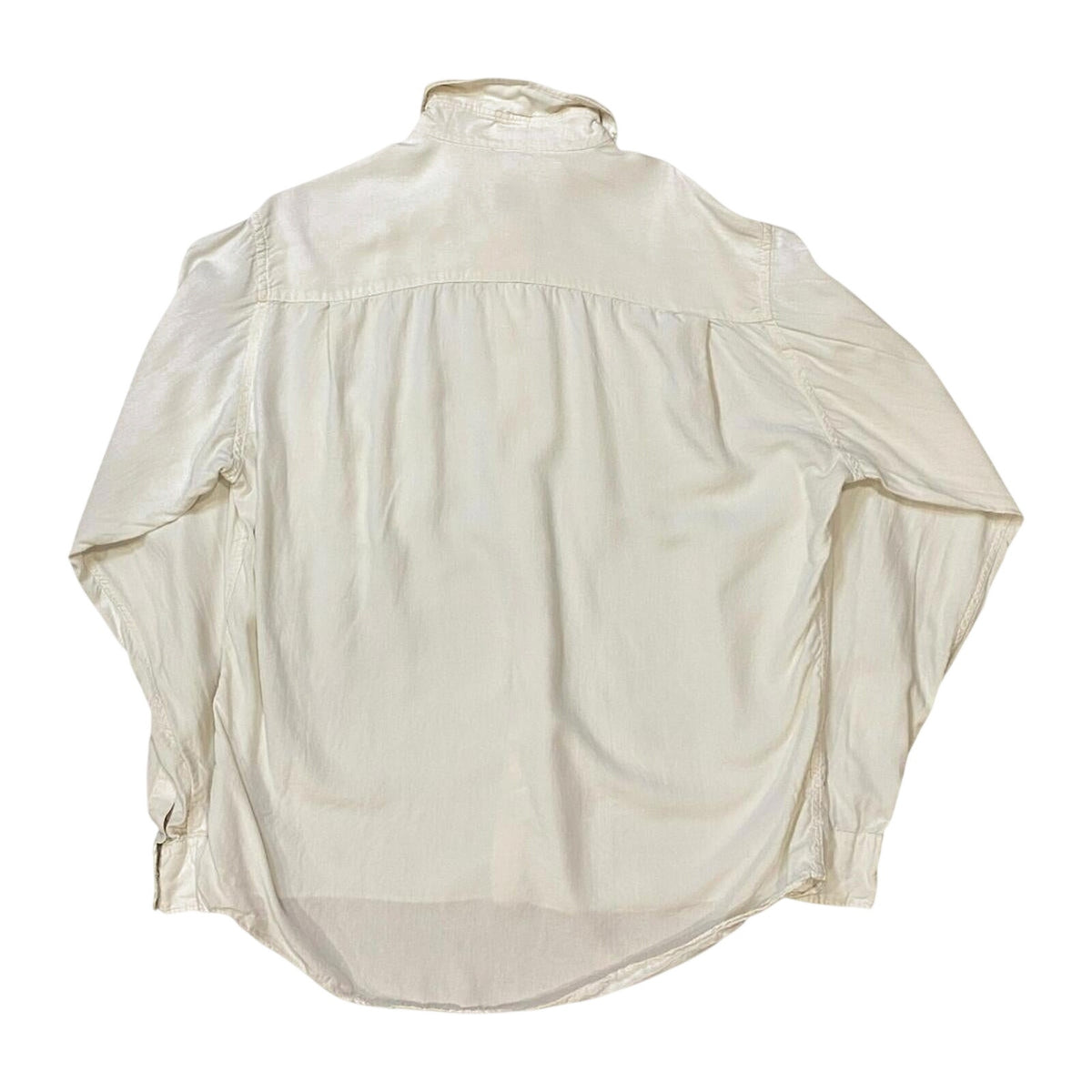 Bagutta Made in Italy Vintage Button Up Shirt Cream L