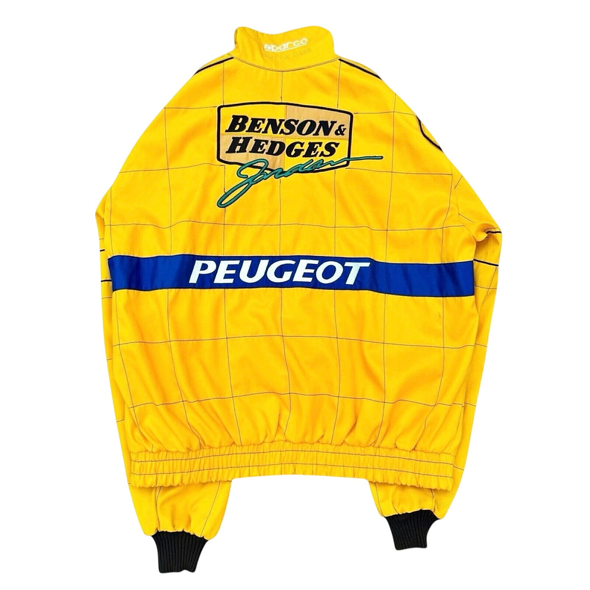 Vintage Sparco Jordan F1 Benson & Hedges Peugeot Racing Jacket Italy Size XXL