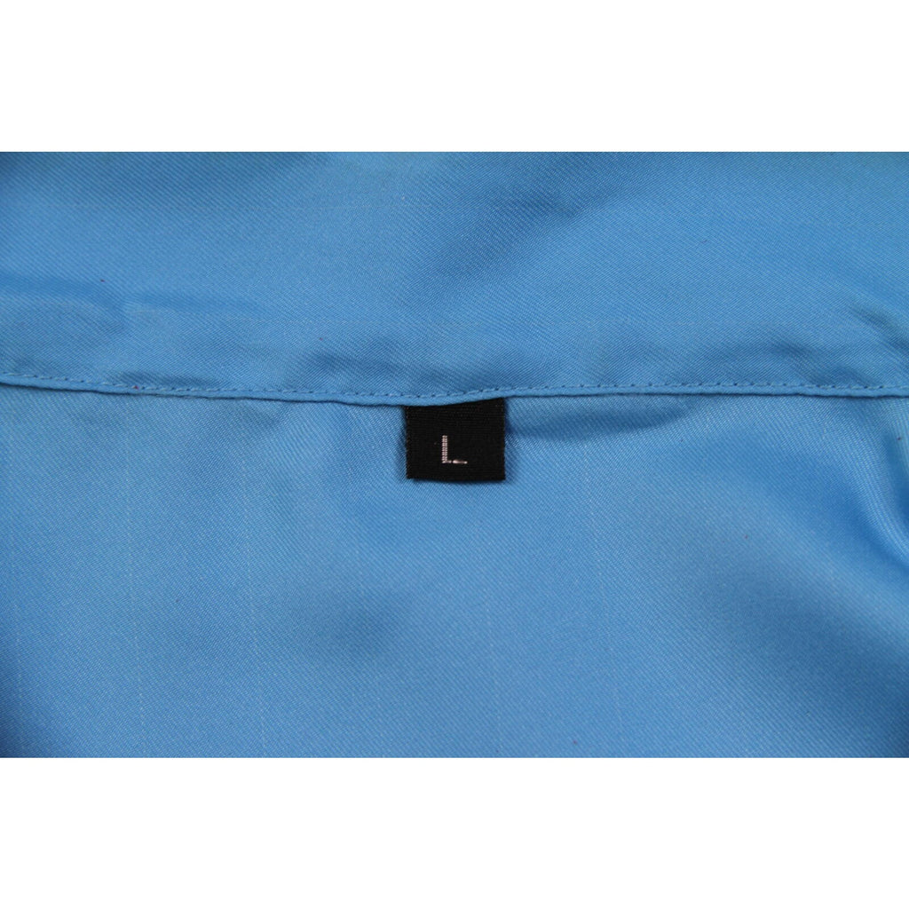 Vintage Japan Coach Windbreaker Jacket Blue L
