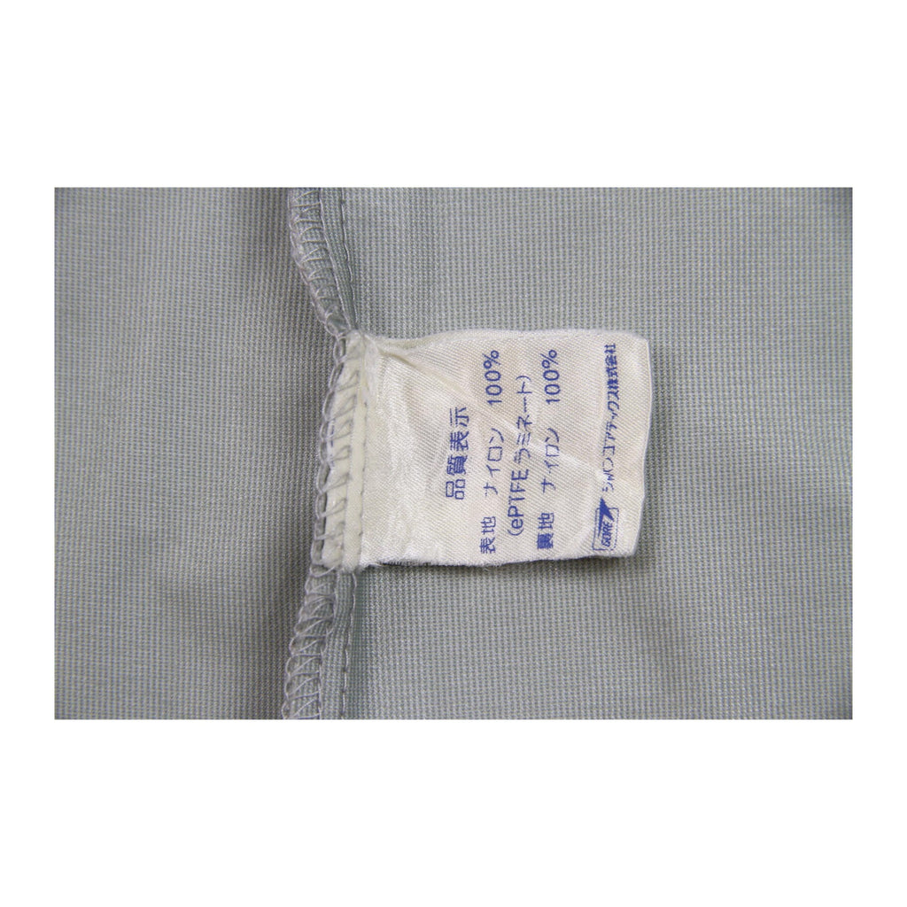 Goretex Japan Windstopper 90s Vintage Unisex Shell Jacket Smock Silver Unisex S