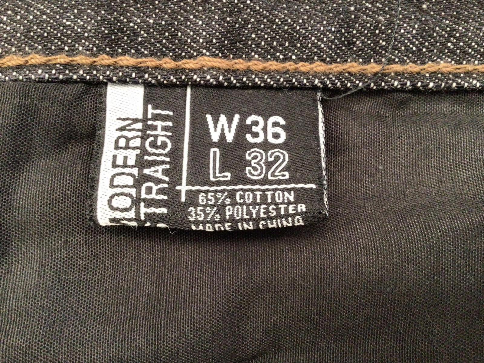 Most OFCL Y2K Men's Straight Leg Denim Jeans Grey W36 L32