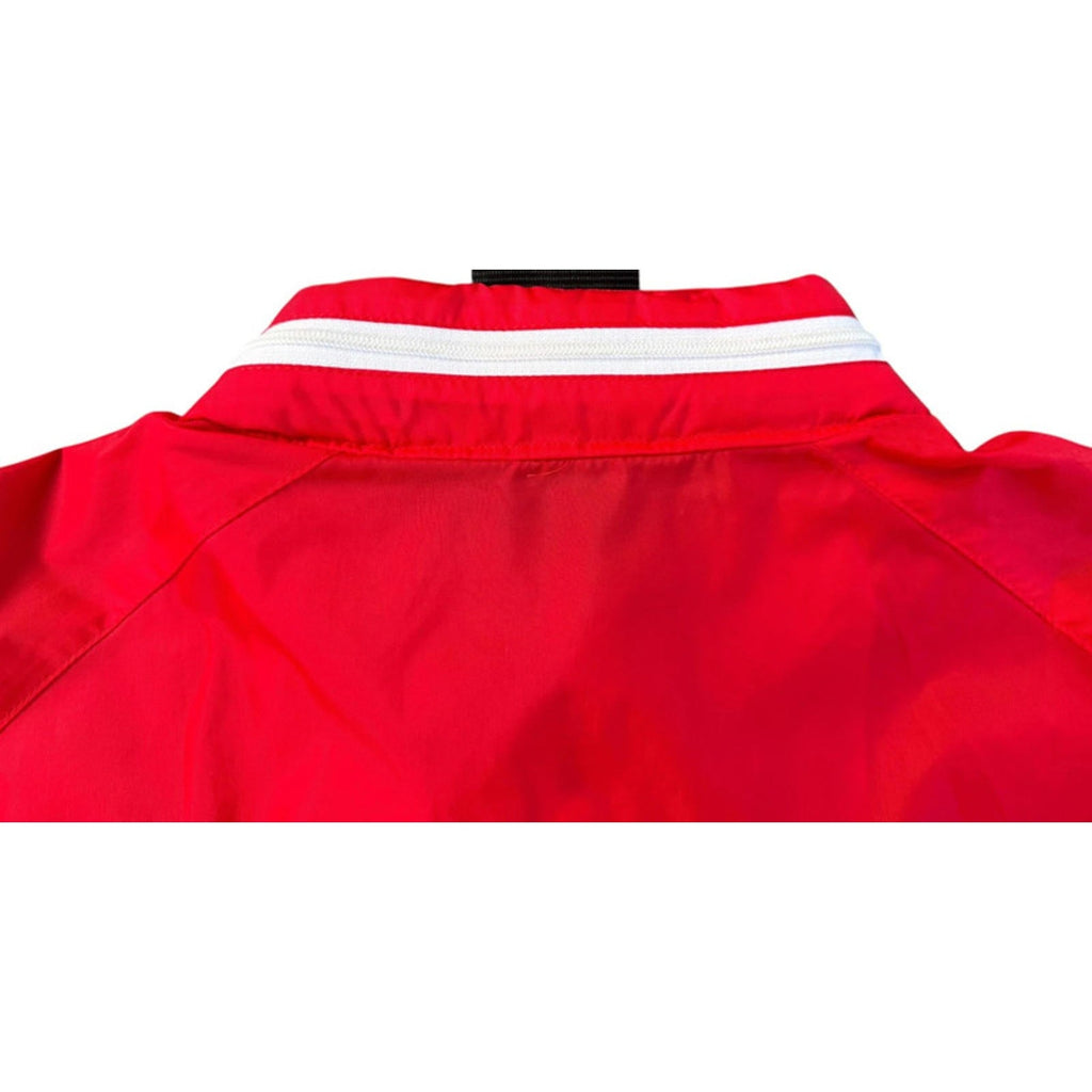 M Tanaka Japan Vintage 1980s University Full Zip Windbreaker Red L