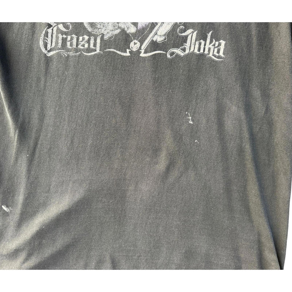The Crazy Joka Hip Hop Graphic T-Shirt 1990’s Black L