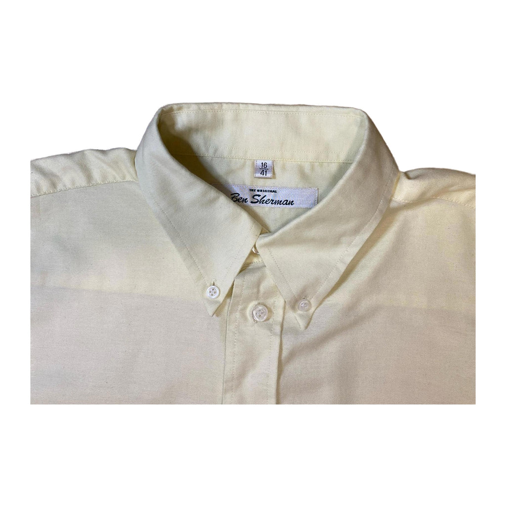 Ben Sherman Classic 90s Button Up Shirt Yellow L