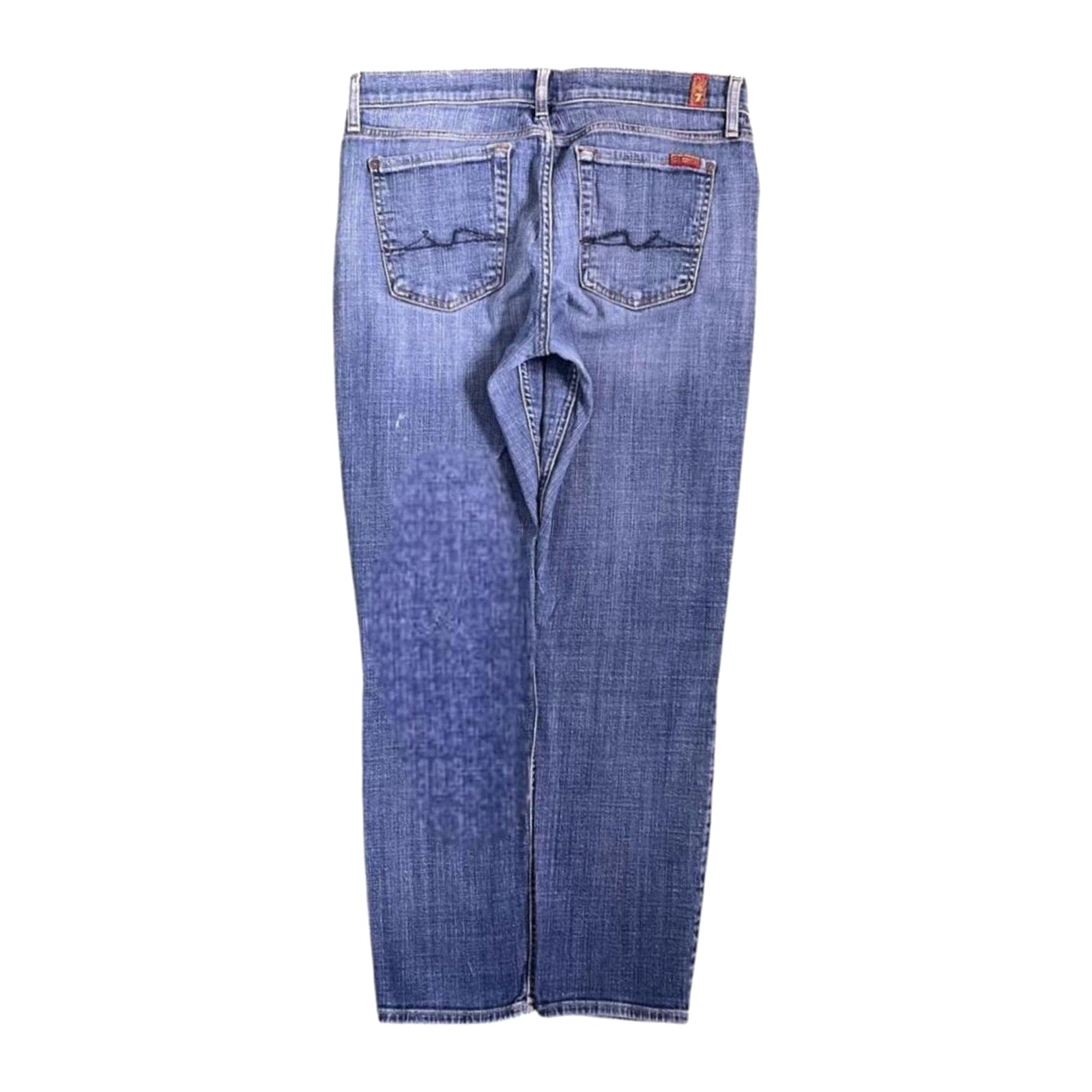 7 For All Mankind Y2K Women's Low Rise Straight Leg Denim Jean 6