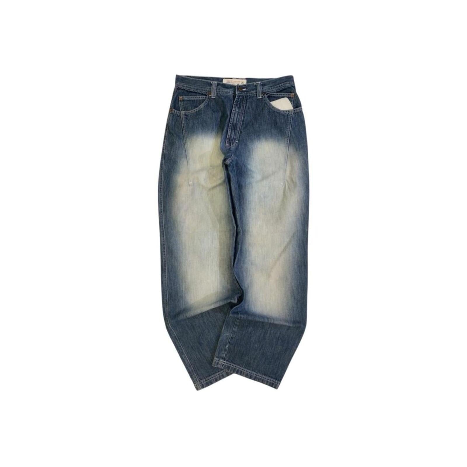 Tool Jeans Y2K Faded Wide Leg Denim Jean W36 L34