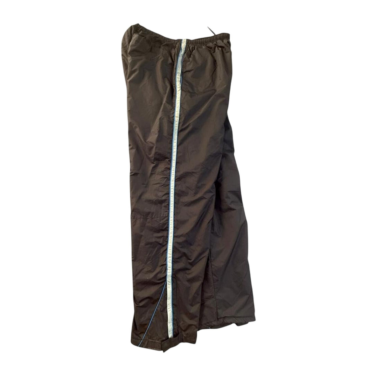 Burnside 2003 Baggy Hip Hop Double Layer Winter Track Pants Black XL New W Tags