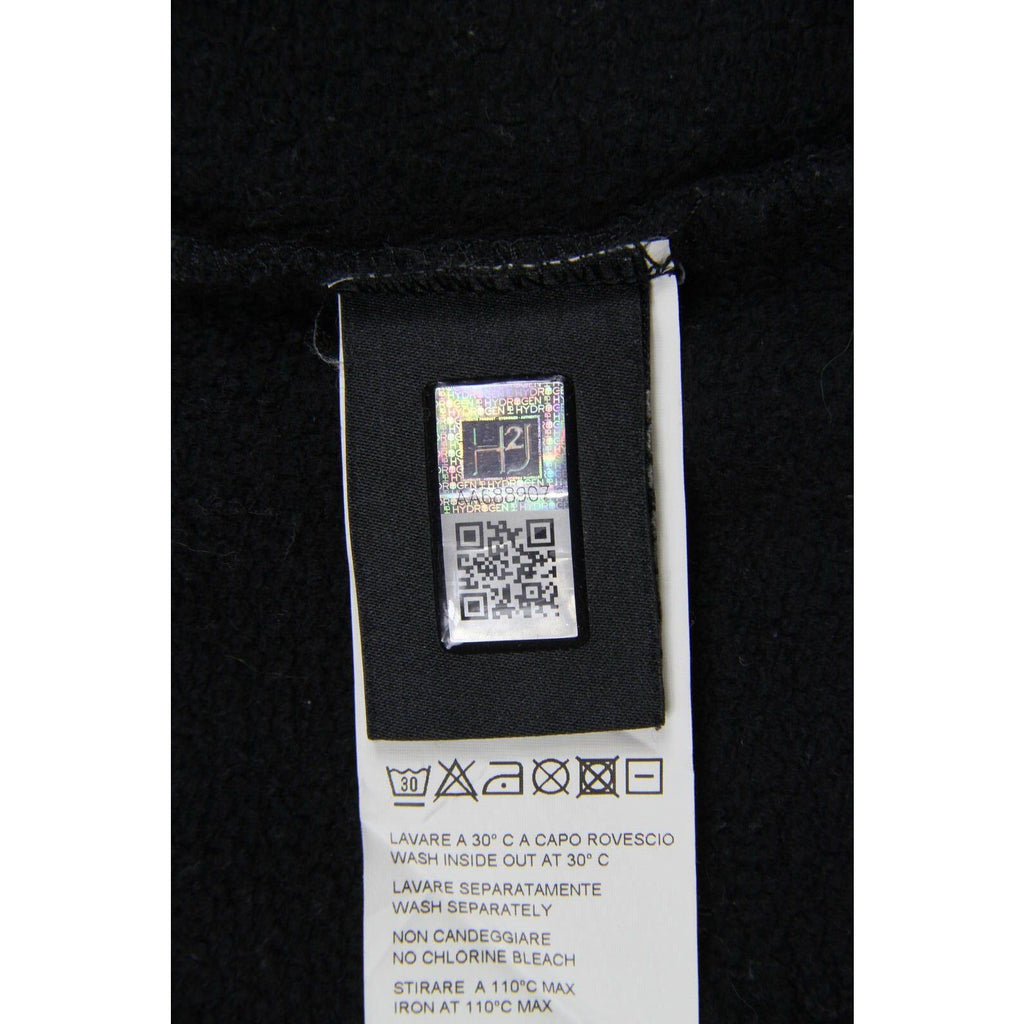 Hydrogen Rhinestone Crewneck Sweatshirt Black XS