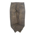 CYGAS Straight Jeans Metallic Cotton Blend Grey Mens W38 L34