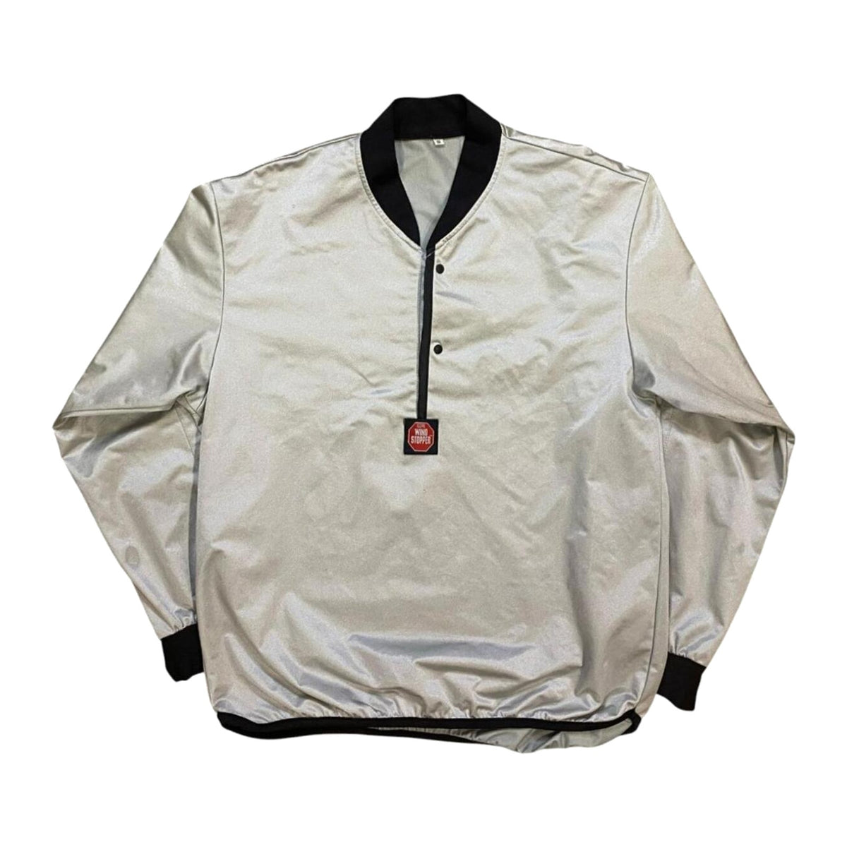 Goretex Japan Windstopper 90s Vintage Unisex Shell Jacket Smock Silver Unisex S