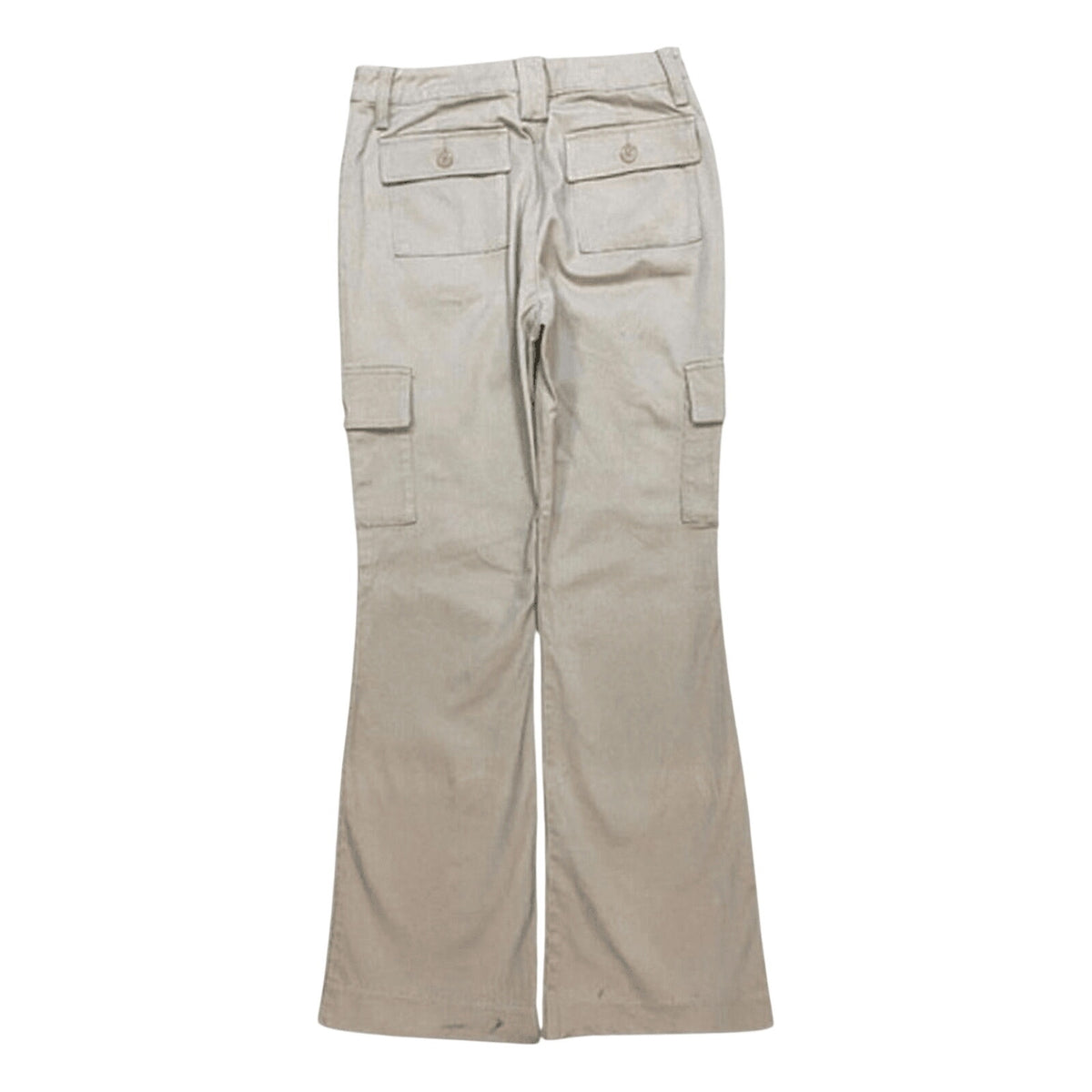 Japanese Vintage Flared Cargo Khaki Pant Beige 4