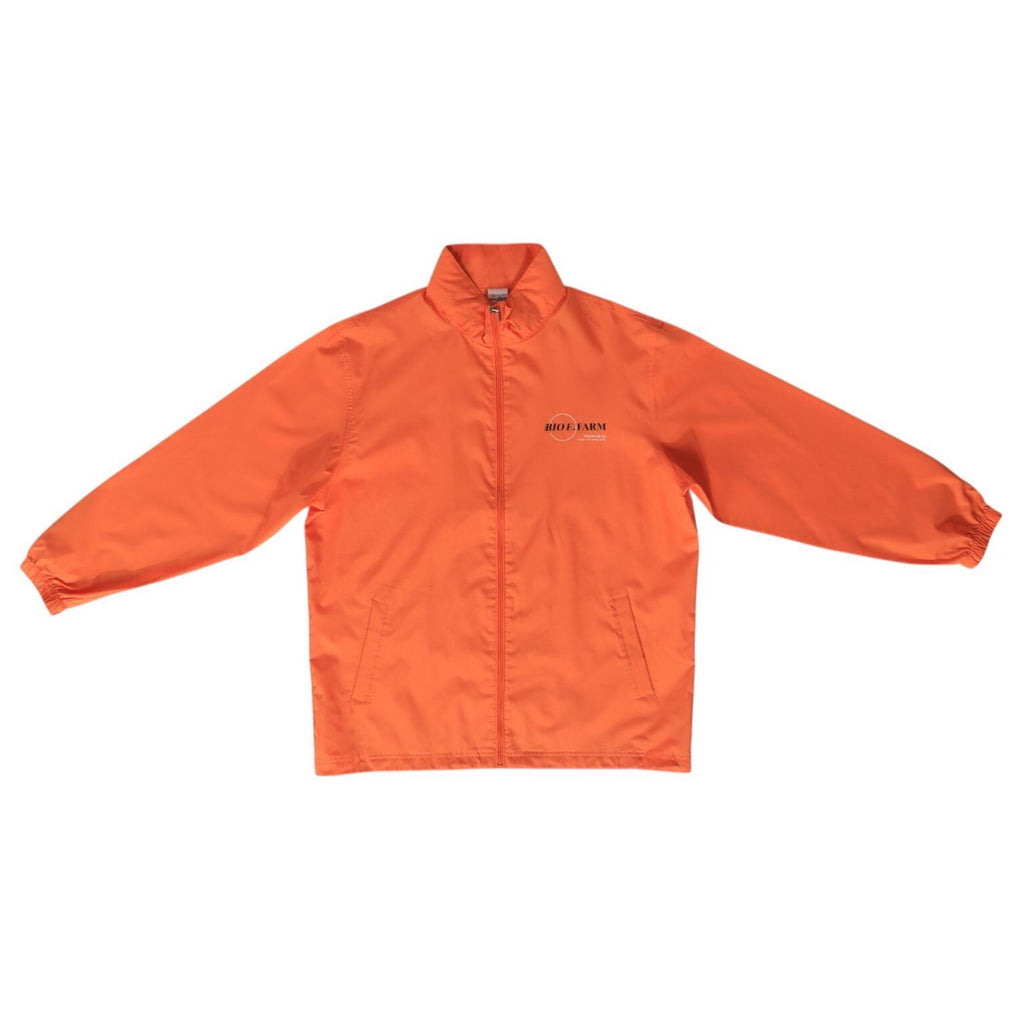 Marjane Long Sleeve Bio Farm Zip Up Windbreaker Orange 2XL