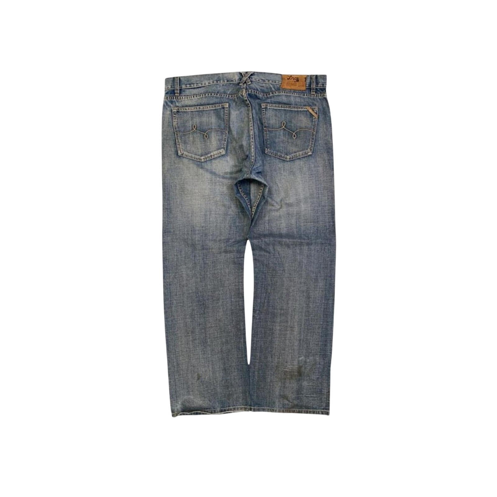 LRG Hip Hop Baggy Denim Jeans Y2K W34 L25
