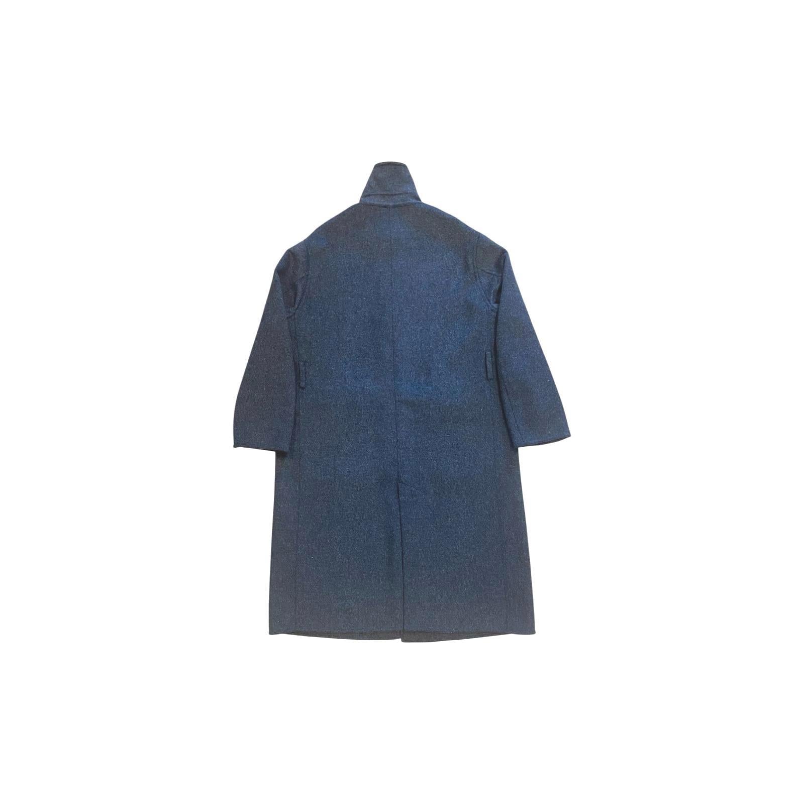 JW Anderson X Uniqlo Women's Wool Blend Coat Grey L