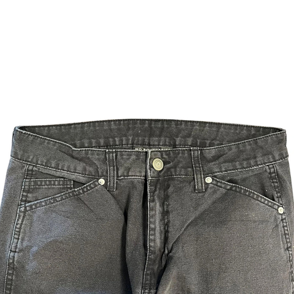 No Boundaries Women's Skater Cargo Denim Jean 10