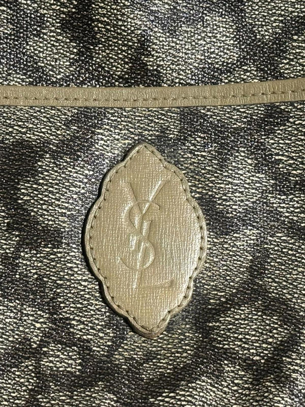 Yves Saint Laurent Vintage 1980s Giraffe Print Shoulder Bag