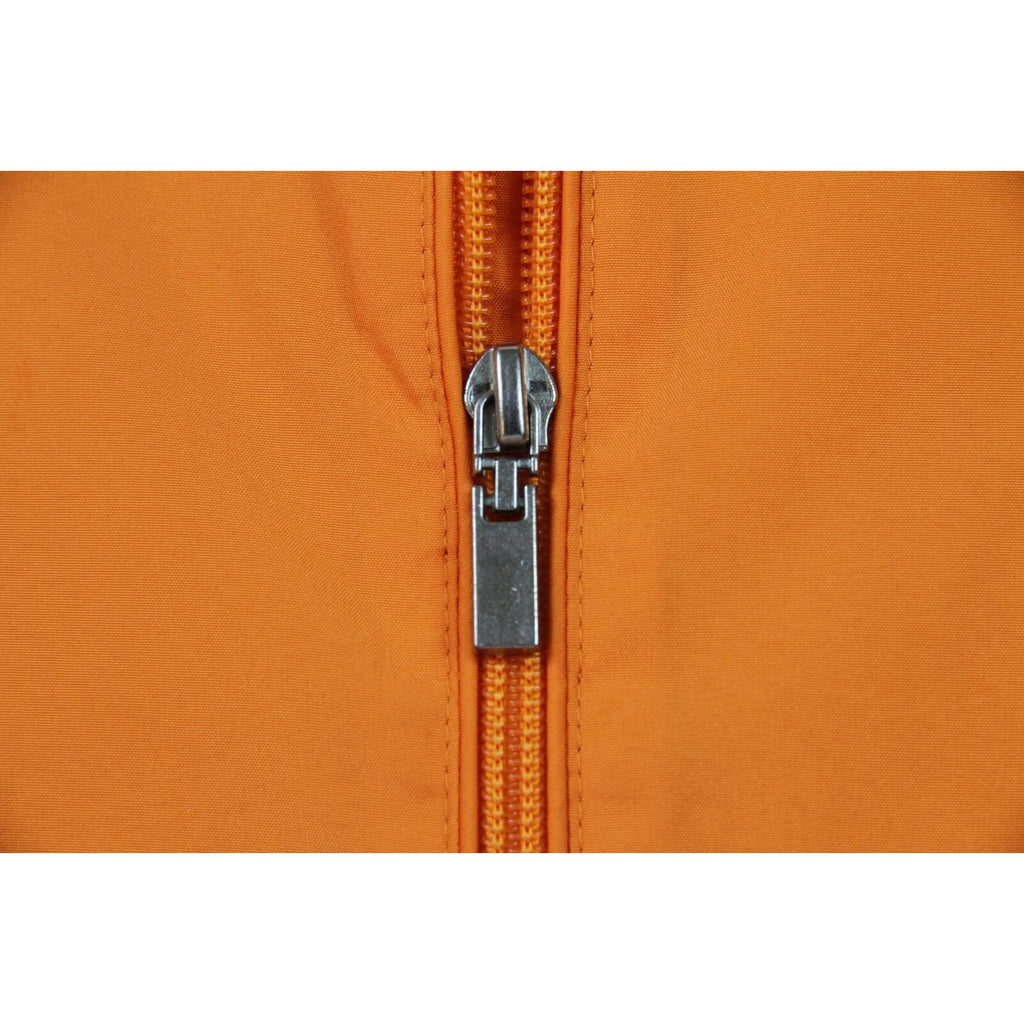 Marjane Long Sleeve Bio Farm Zip Up Windbreaker Orange 2XL