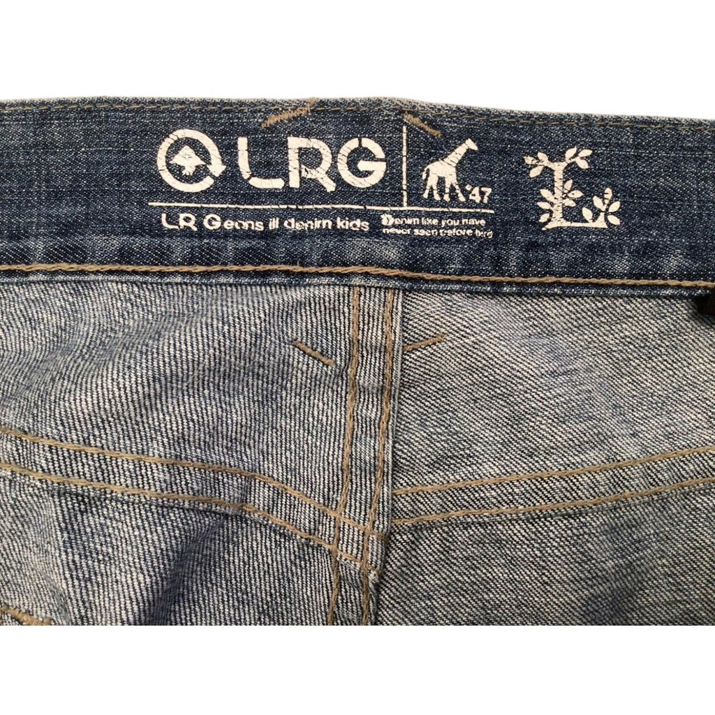 LRG Hip Hop Baggy Denim Jeans Y2K W34 L25