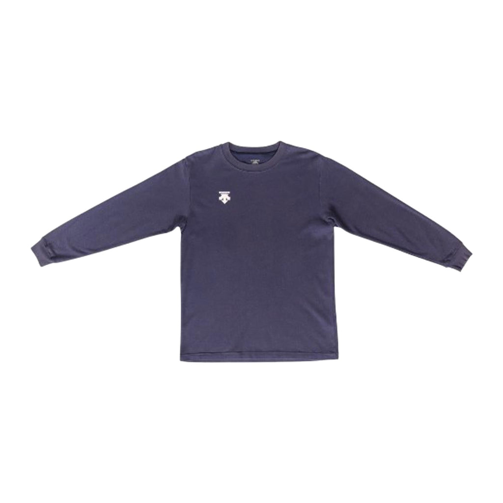 Descente Japan Long Sleeve Mock Neck Base Layer Navy S