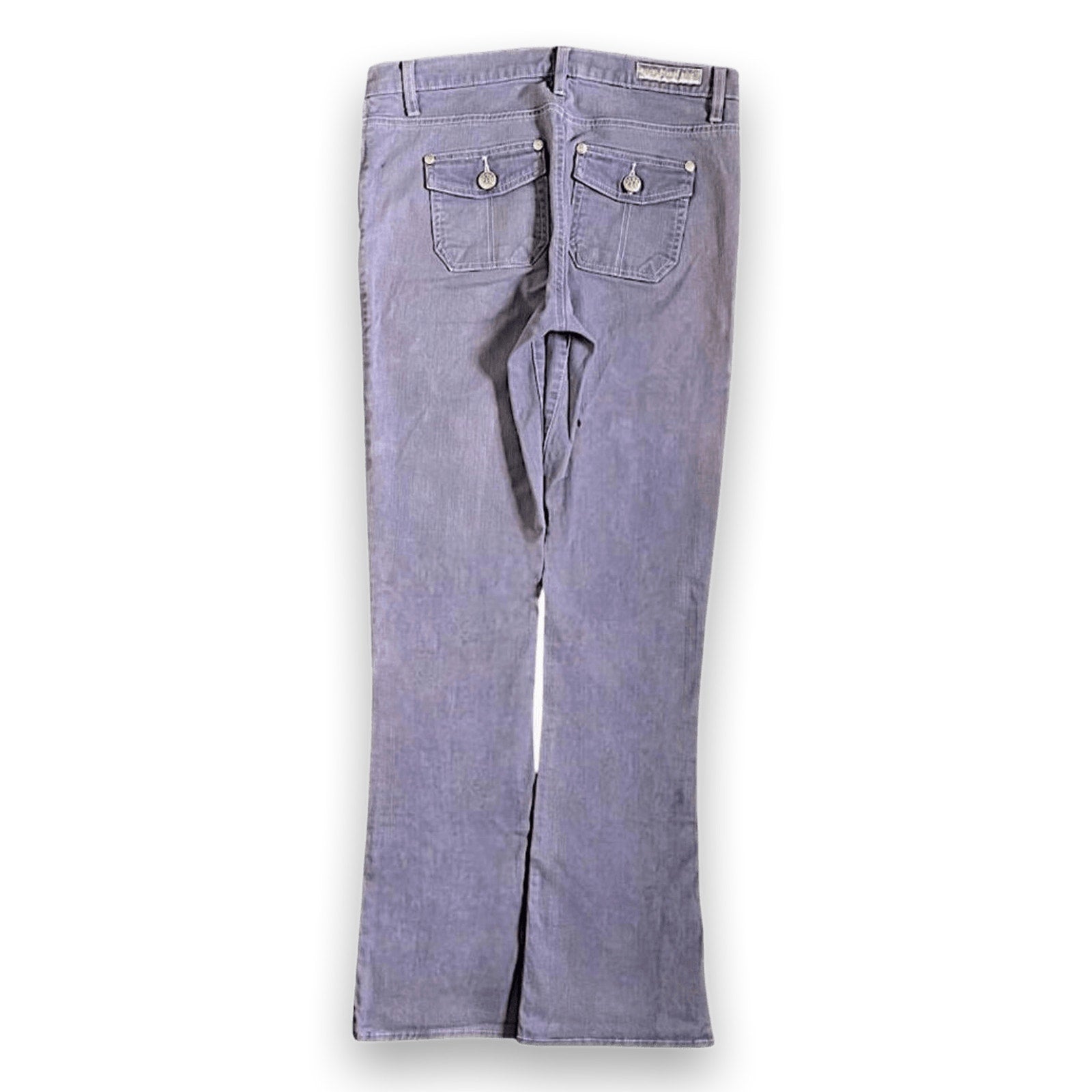 Rock & Republic Women's Edie Micro Flare Denim Lavender Y2K Vintage UK10