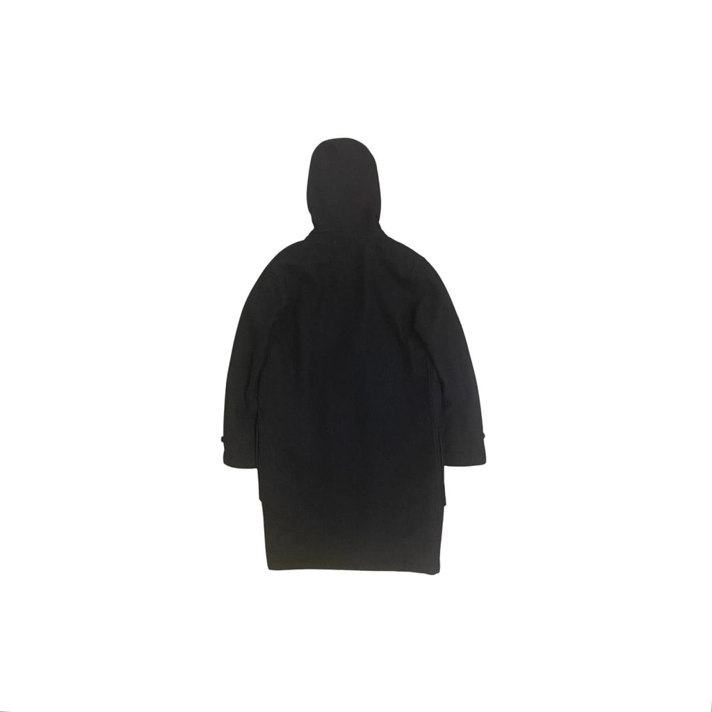 Lemaire X Uniqlo Women's Wool Blend Hooded Overcoat Black L