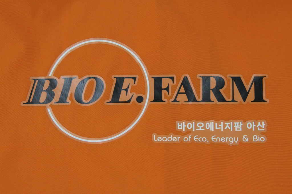 Marjane Long Sleeve Bio Farm Zip Up Windbreaker Orange 2XL