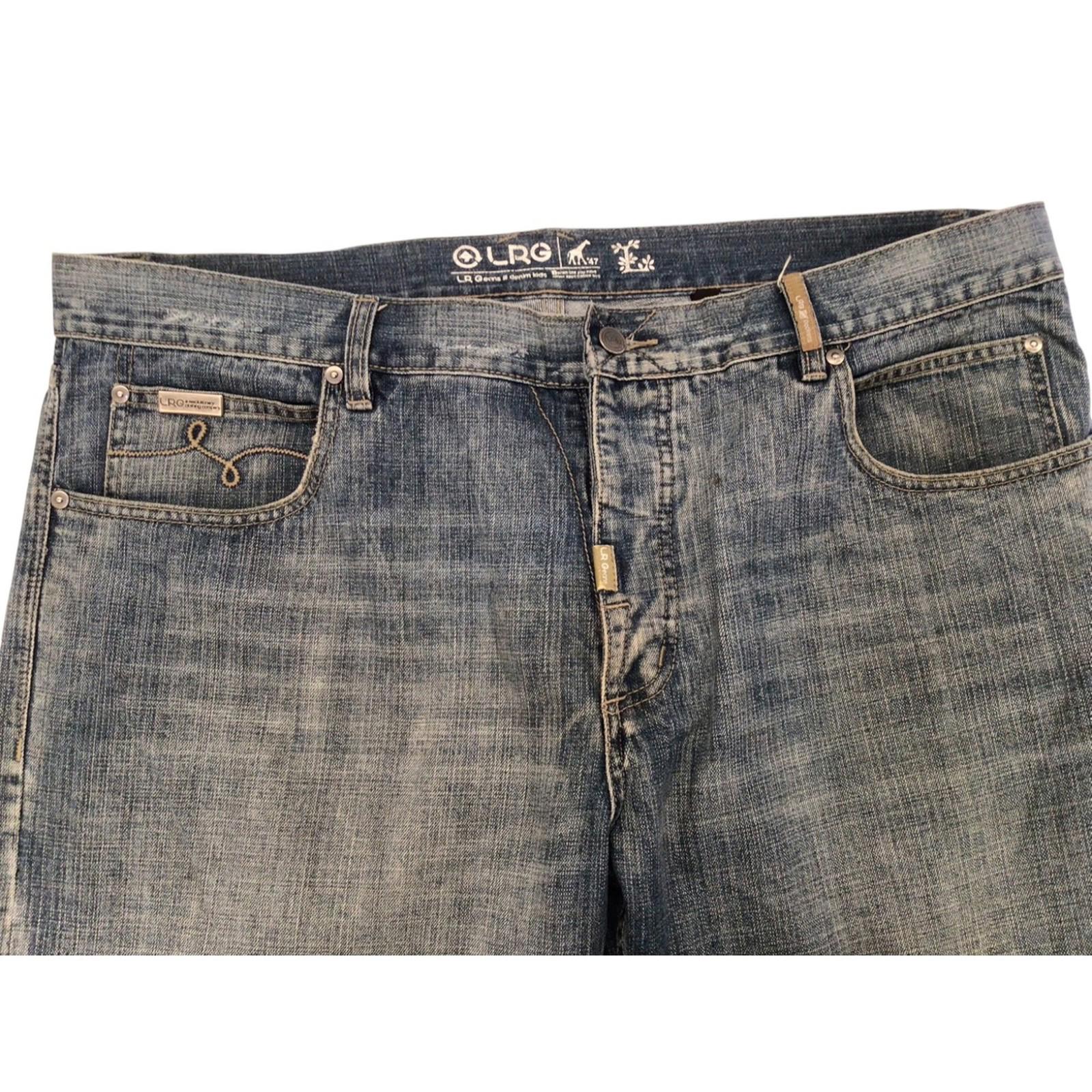 LRG Hip Hop Baggy Denim Jeans Y2K W34 L25