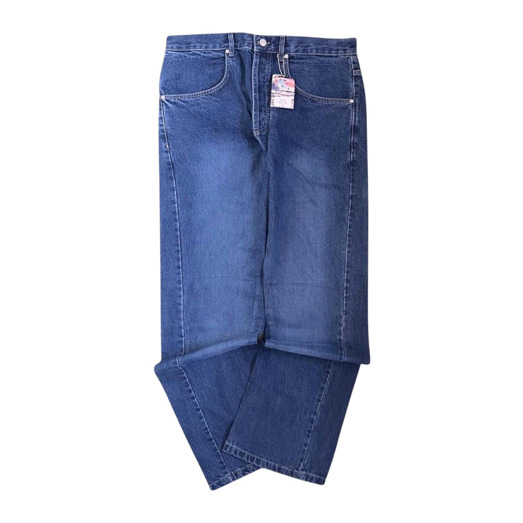 Dope Silvester Blast Wash Men's Y2K New with Tag Straight Leg Denim Jean W34 L32