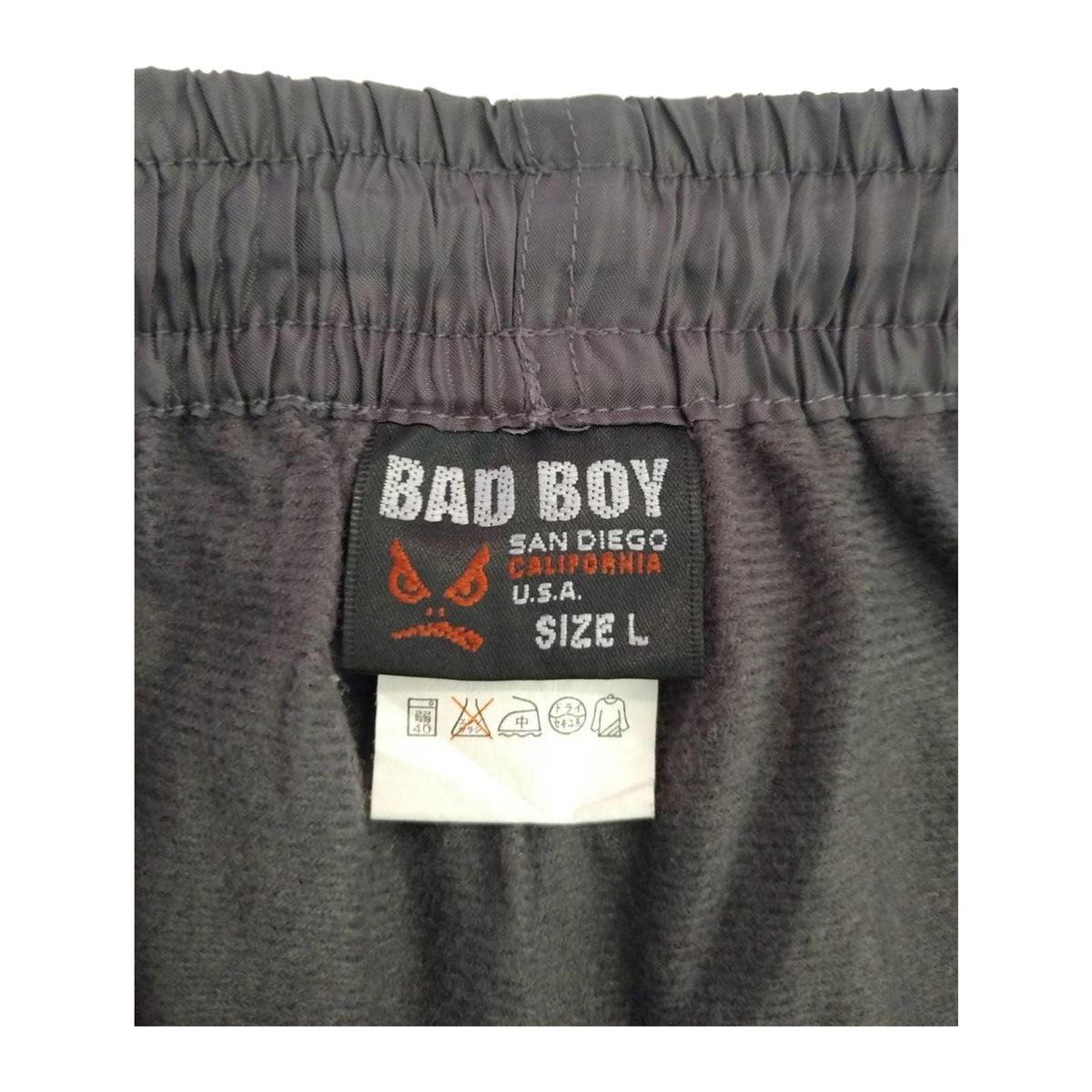 Bad Boy Y2K Hip Hop Track Pant Grey L